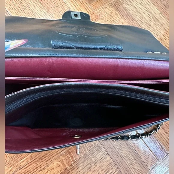 Vintage 1989 Chanel medium classic flap - Picture 11 of 16